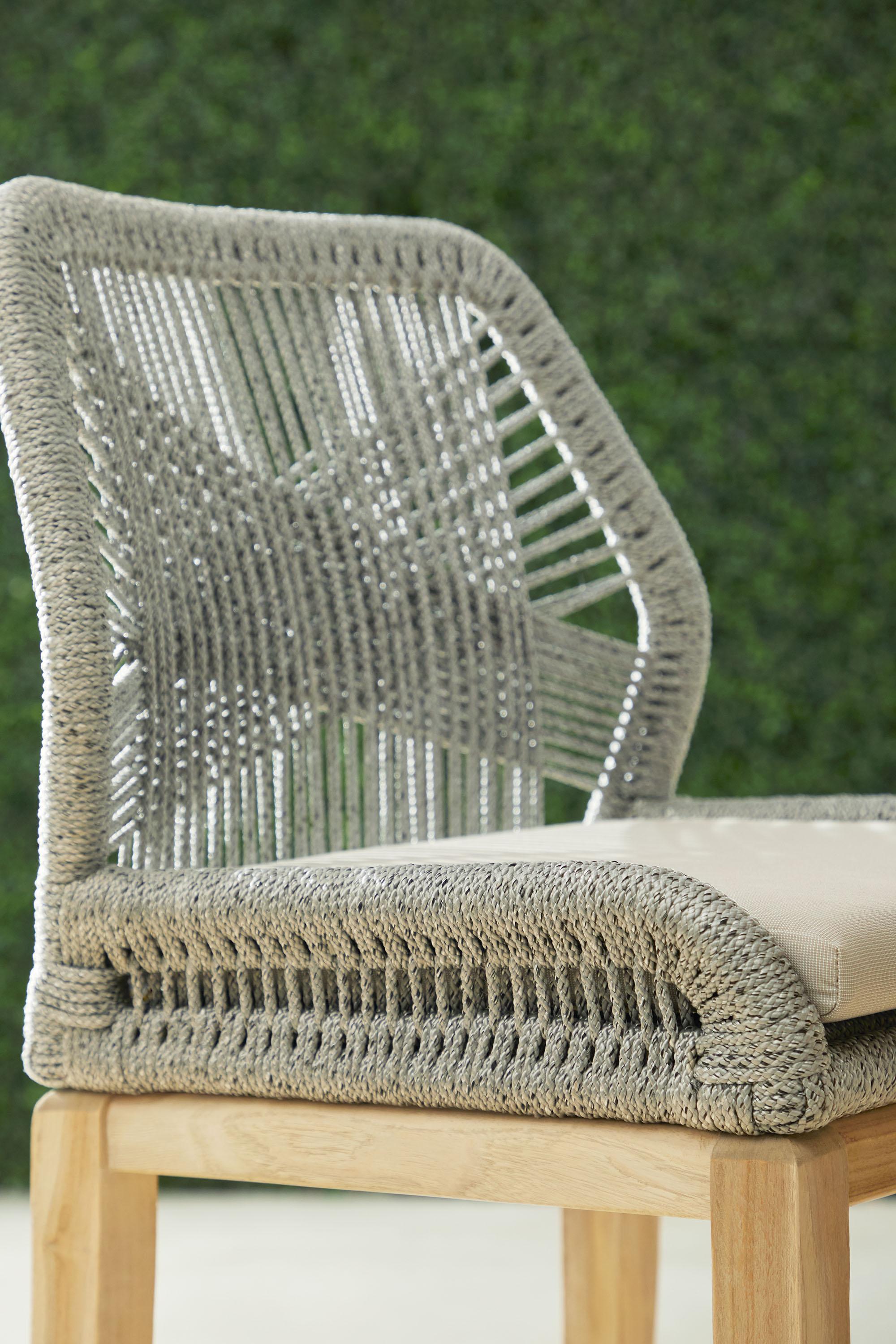 Woven loom counter stool best sale